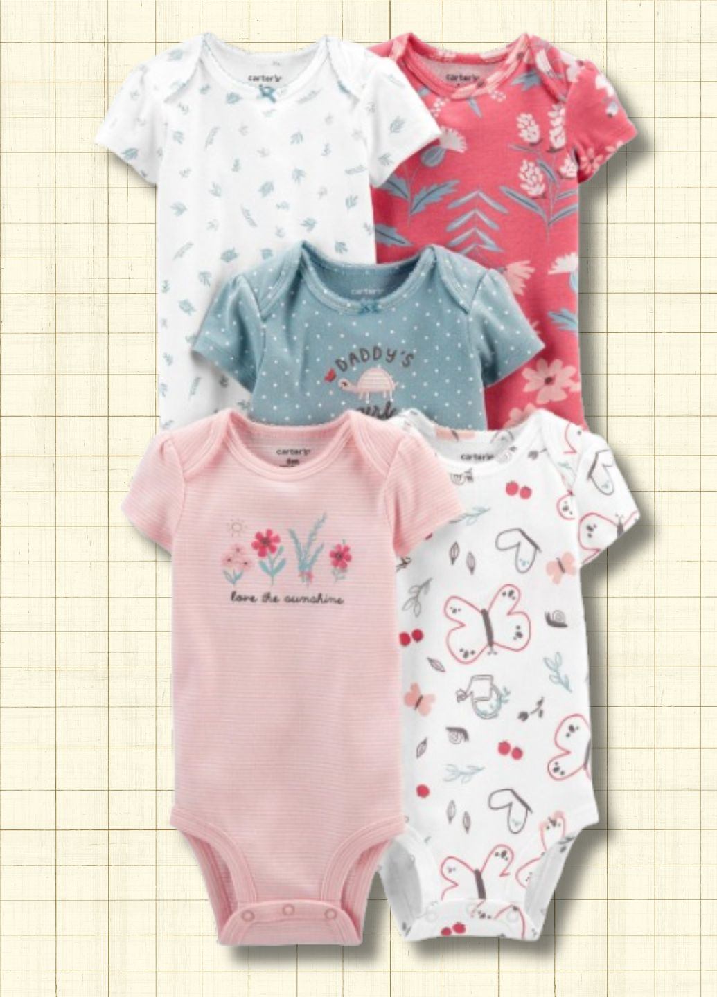 Комплект боди Carter's (354424846)