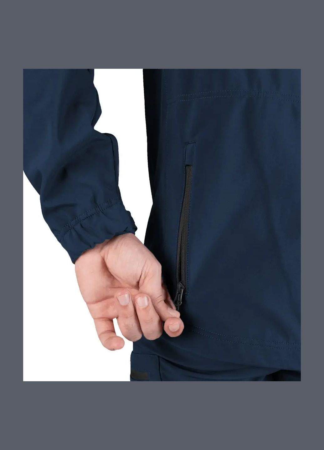 Синяя демисезонная куртка talker ofthell blue Camotec