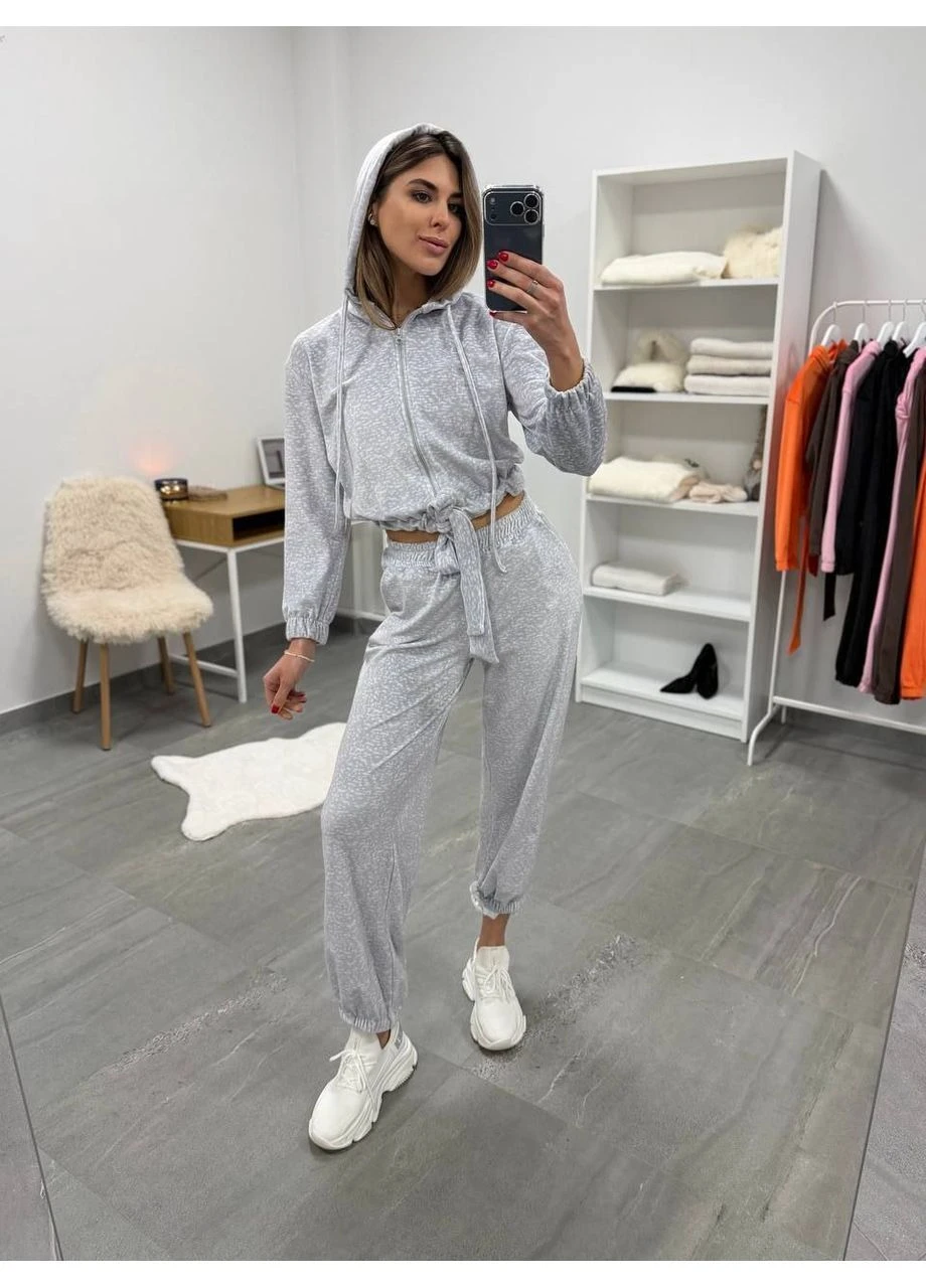 Женский спортивный костюм из велюра No Brand (385445028)