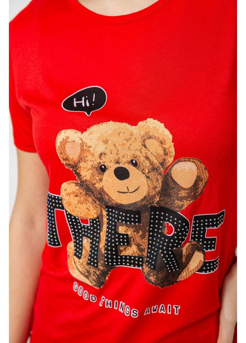 Футболка жіноча з принтом,, 244R509 Ager - (369506422)