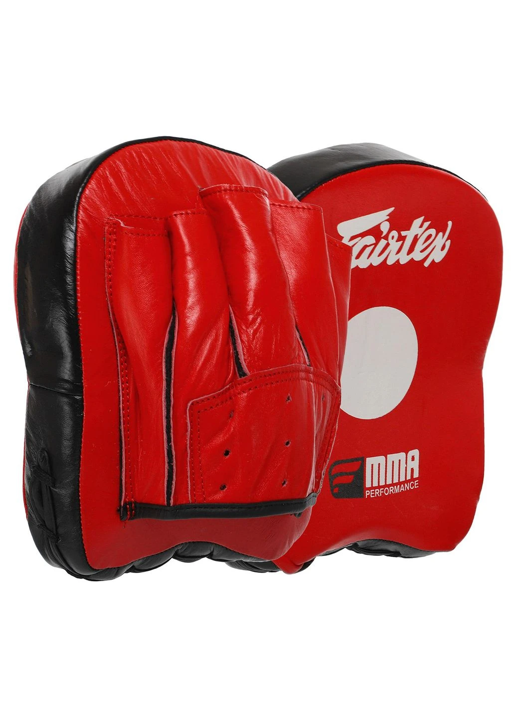 Лапа Вигнута для боксу та єдиноборств BO-3356 2шт червоний Fairtex (380774635)