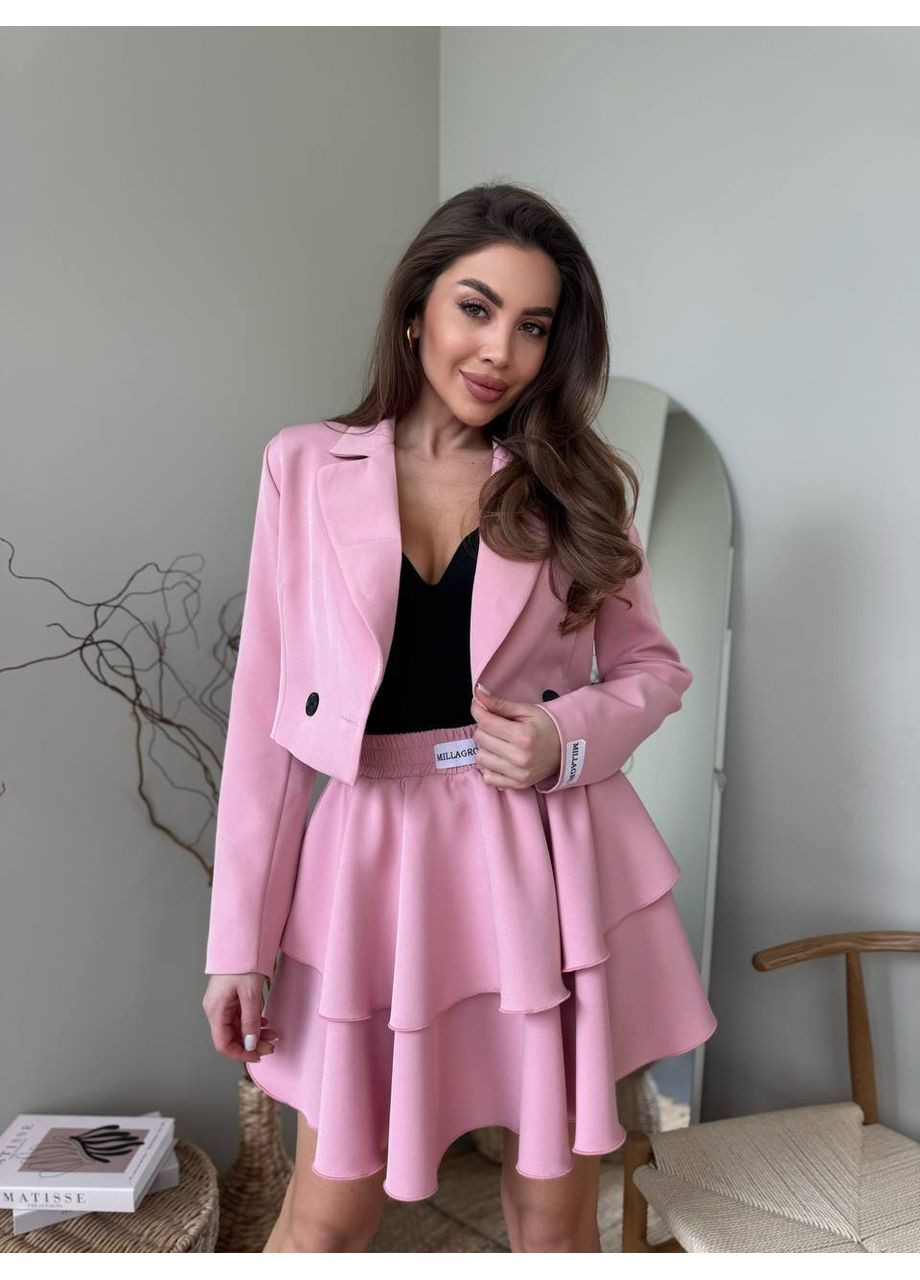 Костюм с юбкой DK/DL Мода без кордонів (351346375)