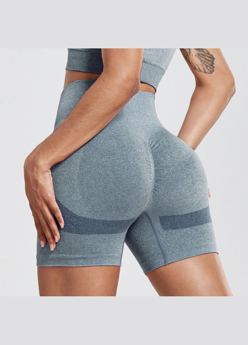 Шорты женские push-up, велосипедки пуш ап черные No Brand (324230535)