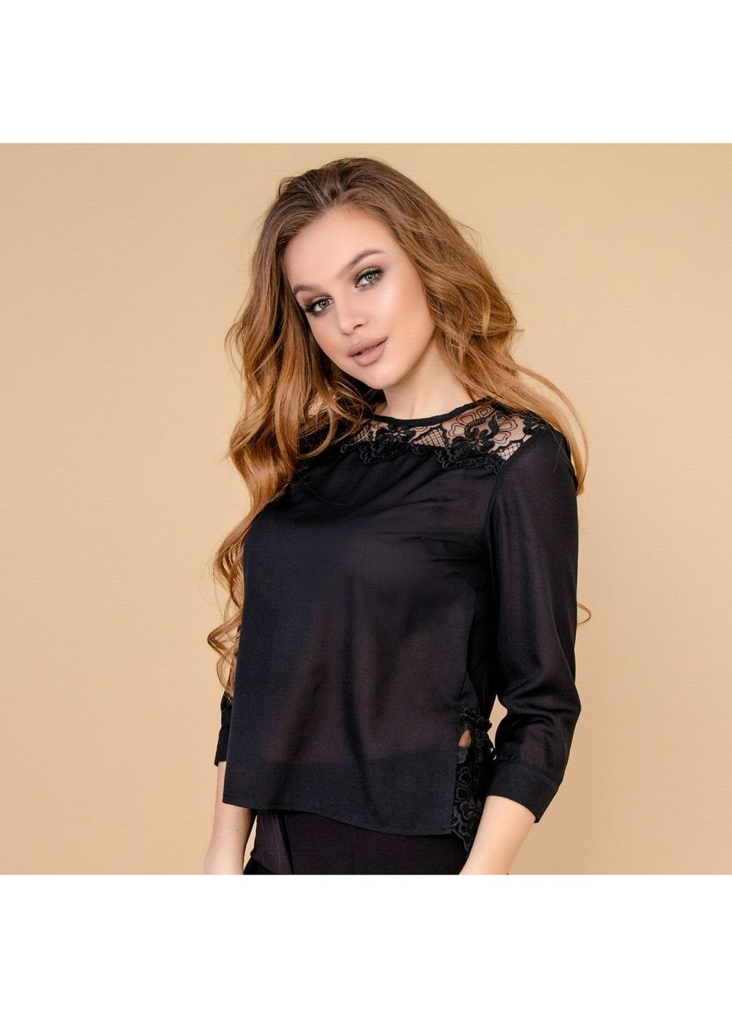 Чорна блуза Liton