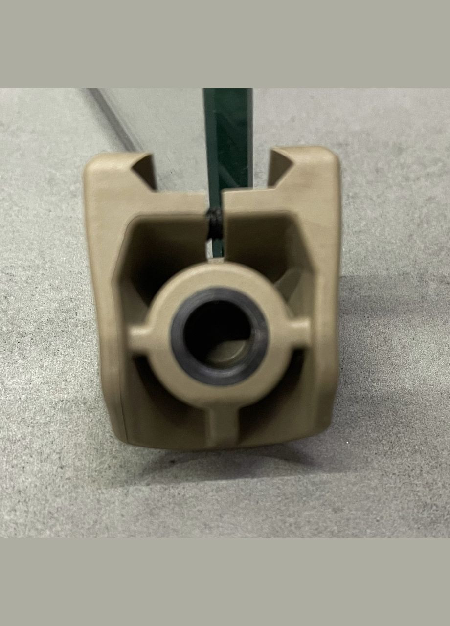 Упор TACTICAL (DLG-151-beige) з гніздом для QD антабки,, упор на цівку на планку Пікатінні DLG Tactical (362602025)