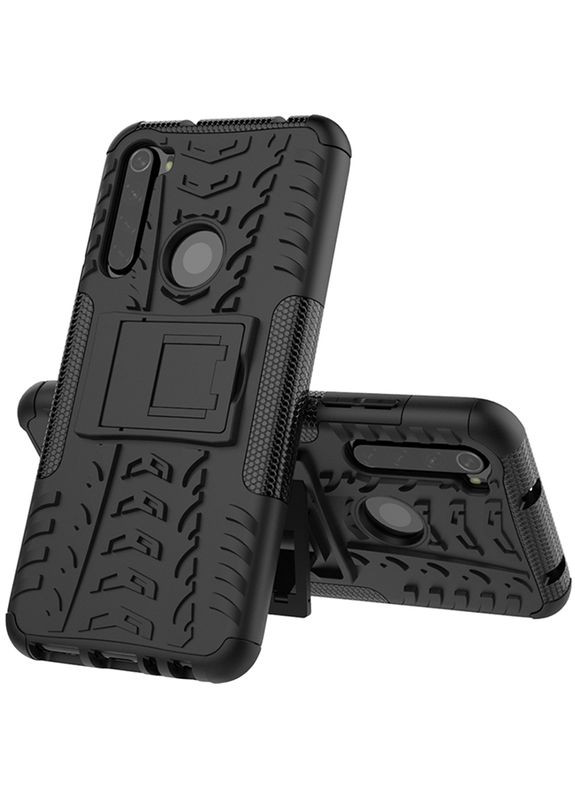 Чехол-накладка Dazzle Kickstand 2 in 1 Case Xiaomi Redmi Note 8 Black Toto (301781859)