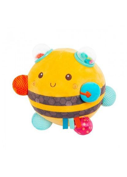 Сенсорная мягкая игрушка – Пчелка пушистик волчок Battat (291011963)