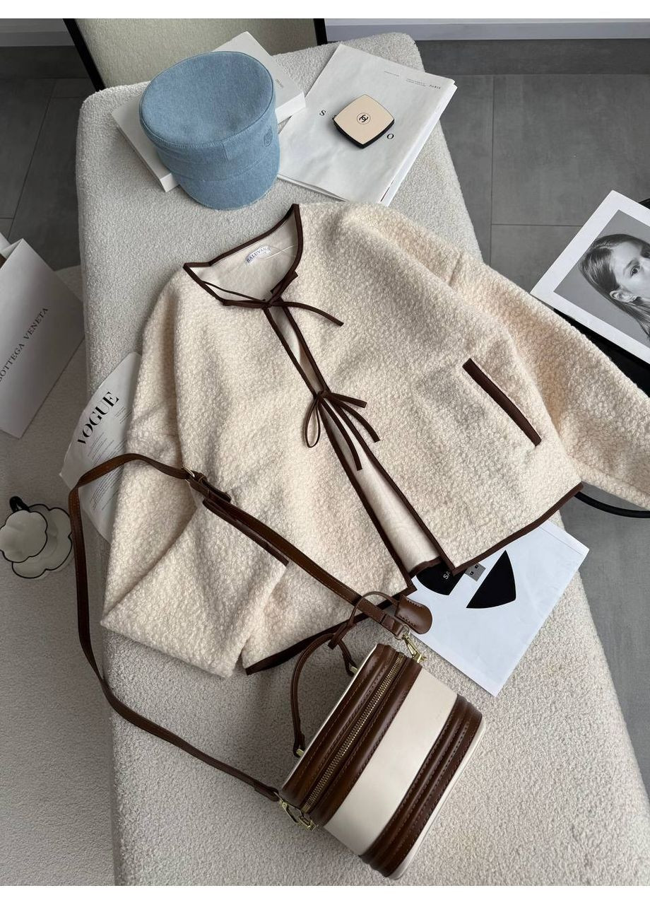 Женский бомбер на завязках (366575510)