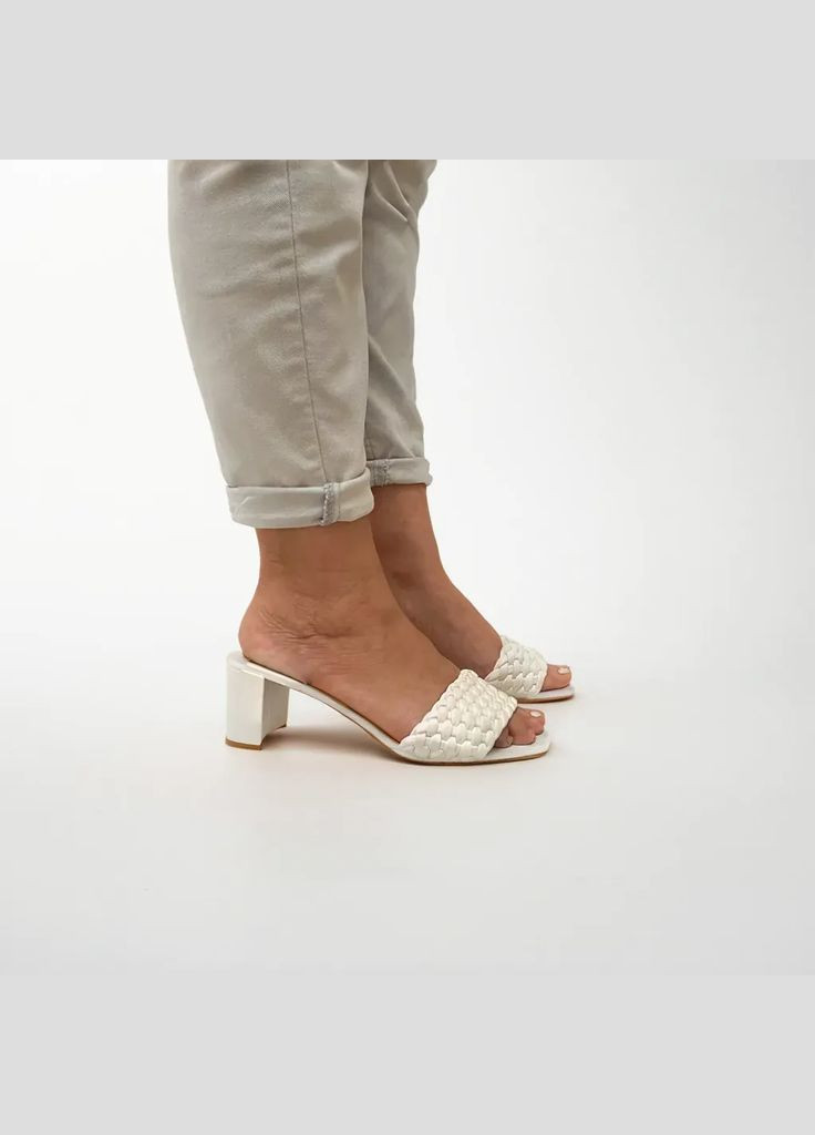 Жіночі шльопанці на підборах 1059 Mei De Li (307151262)