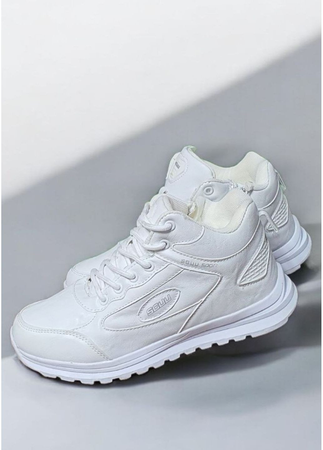 Белые кроссовки зимние No Brand