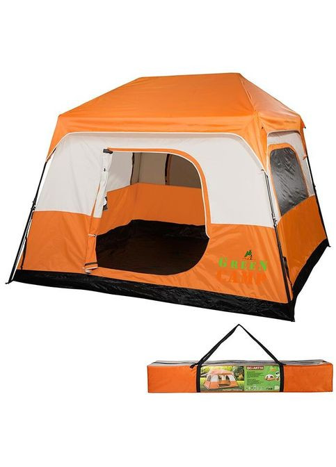 Палатка 4+1 местная GreenCamp 10, полуавтомат. Green Camp (362445320)