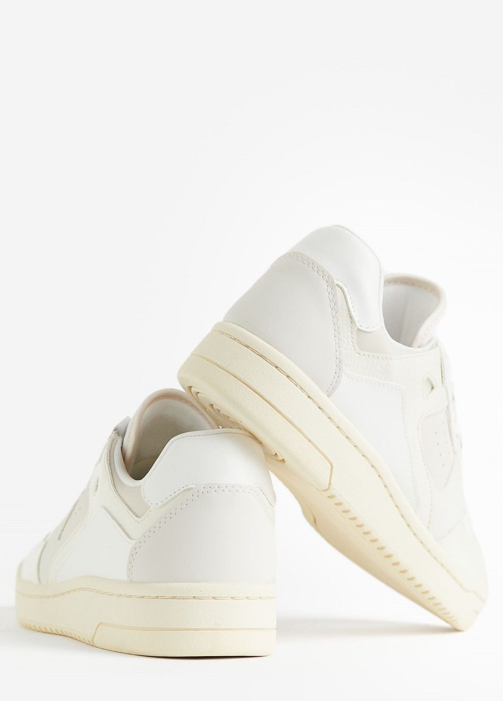 Белые демисезонные кроссовки H&M