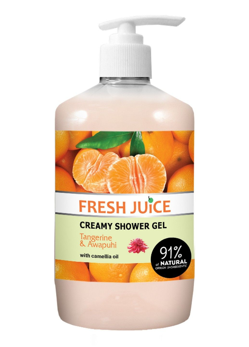 Крем-гель для душа Tangerine & Awapuhi 750 мл Fresh Juice (283017500)