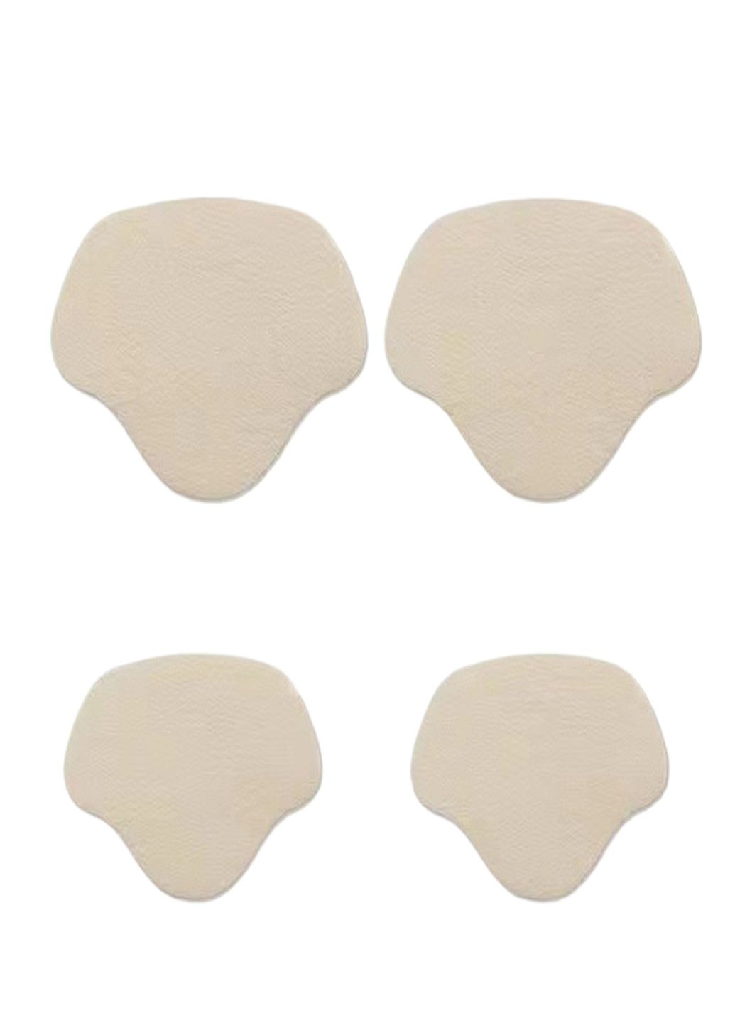 Наклейки накладки для екстреного ремонту ушкодженого задника взуття зі швидкою поклейкою беж No Brand (311222483)