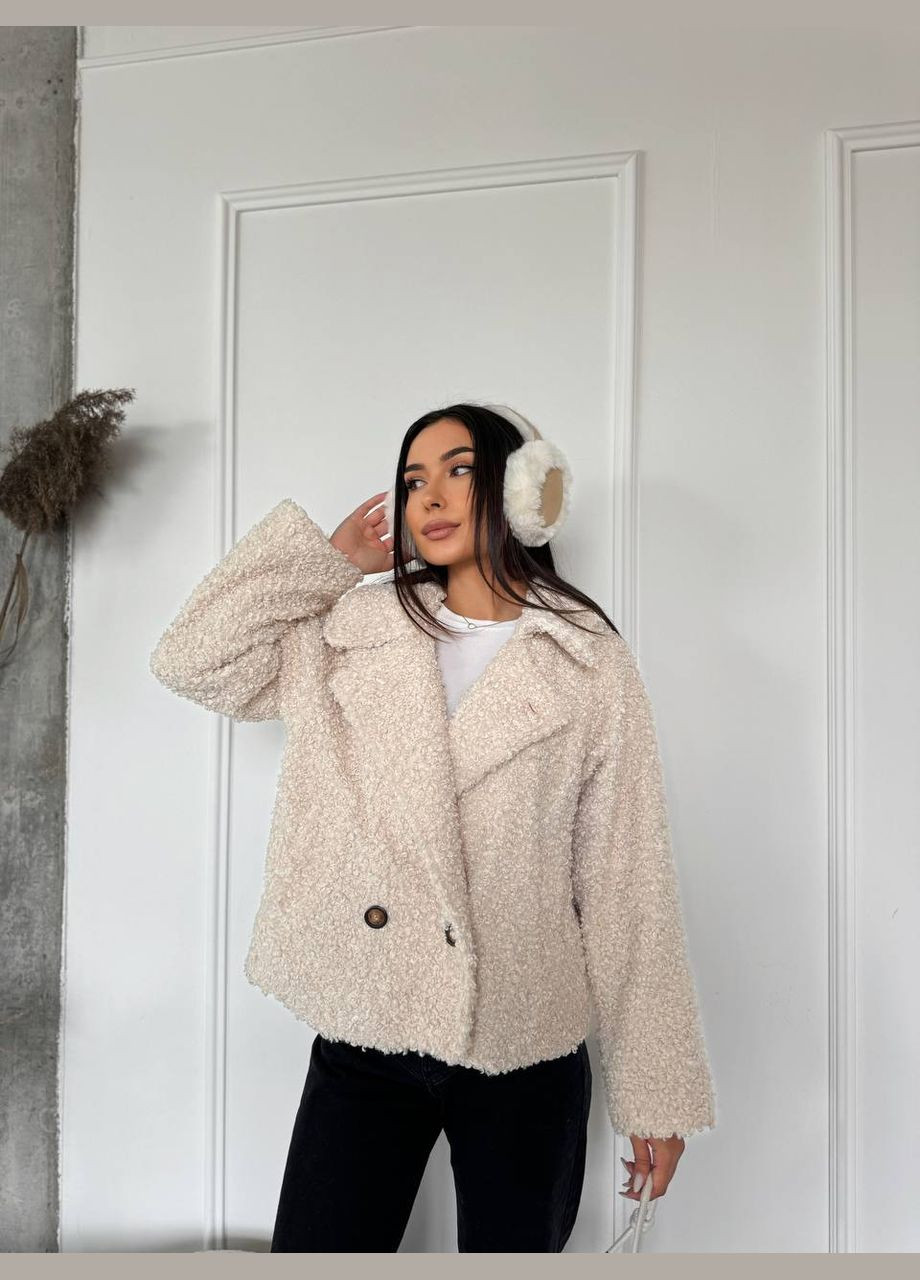 Женская короткая шуба из букле Fashion (306812664)