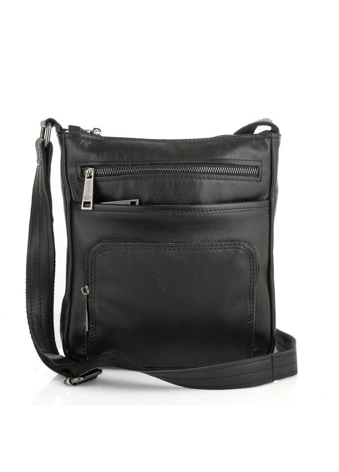 Чоловіча шкіряна сумка месенджер GA-1303-3md з кишенею TARWA (298683943)