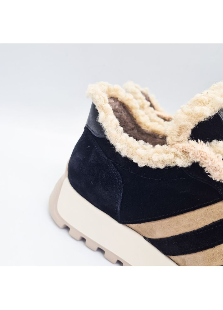 Кросівки (р) Замша 0-1-1-8855 Stepter чорні зими (362203347)