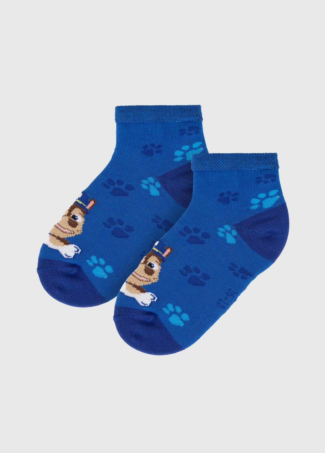 Сині шкарпетки для хлопчика шдк024-1762 чейз (2000990692993a) shop (2000990692993) VT Socks всесезон (300531829)