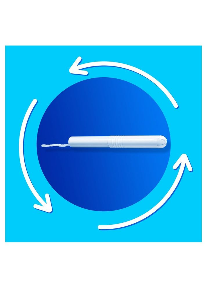 Тампони Compak Regular, з аплікатором, 18 шт. Tampax (328231376)