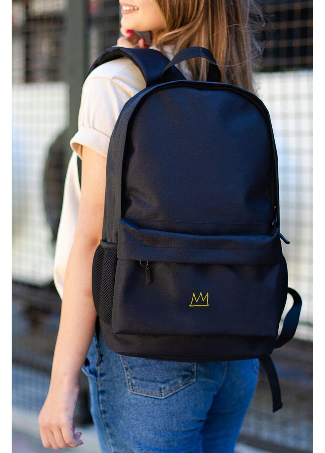 Жіночий Повсякденний Рюкзак Шкільний З Принтом Crown Without (348433024)