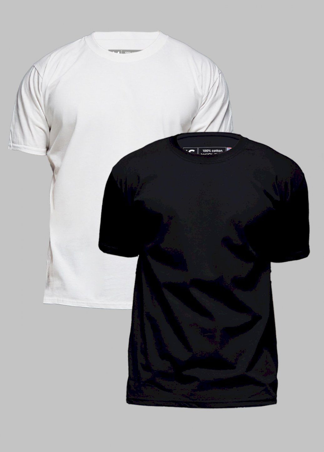 Белая набор мужских футболок aspirine pack белый, черный 2шт. YAPPI