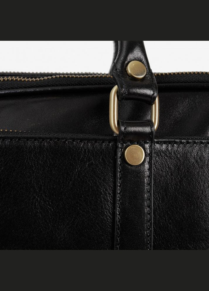Чоловіча шкіряна сумка VCM0502BLACK Virginia Conti (303831666)