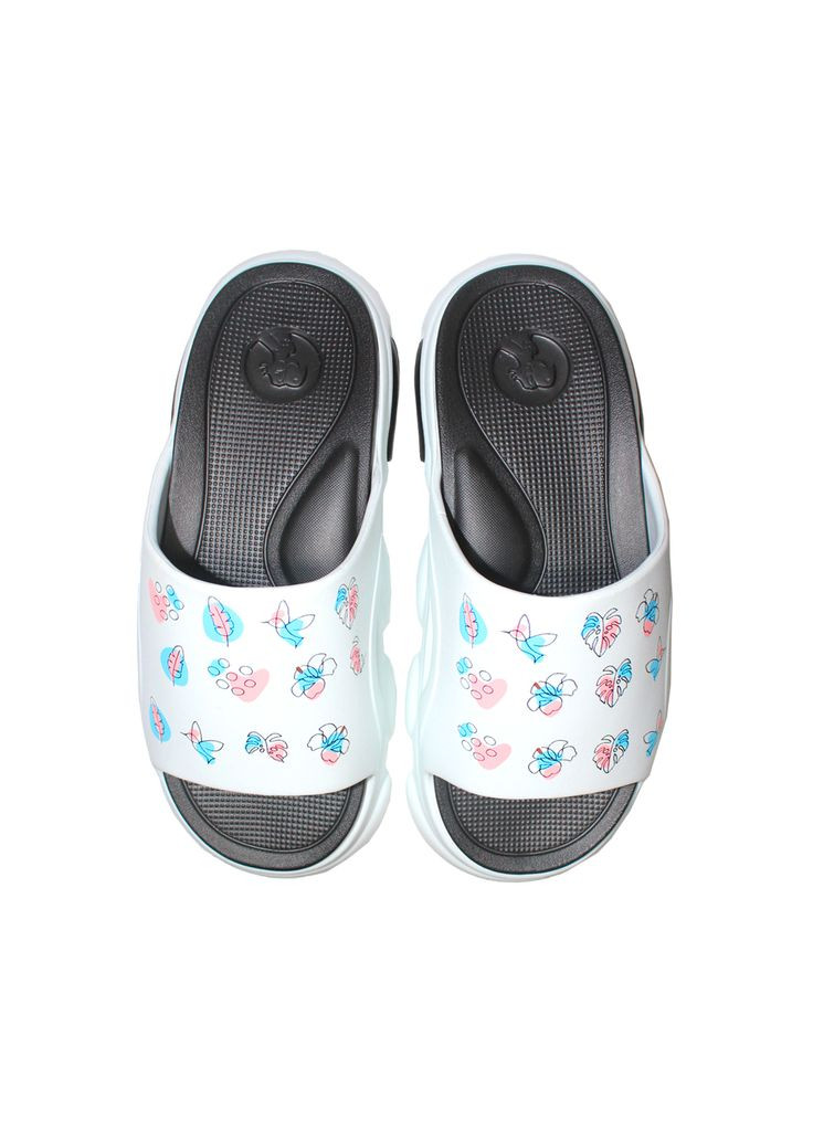 Белые шлепанцы женские 125222 Jose Amorales