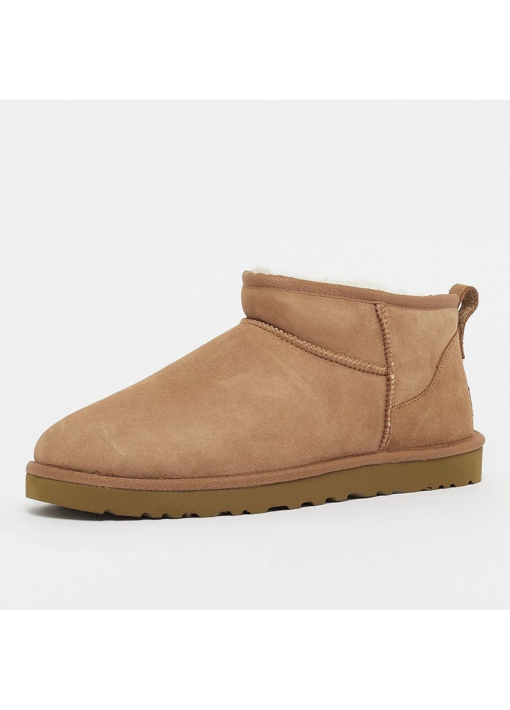 Бежевые угги classic ultra mini beige 1137391-che UGG