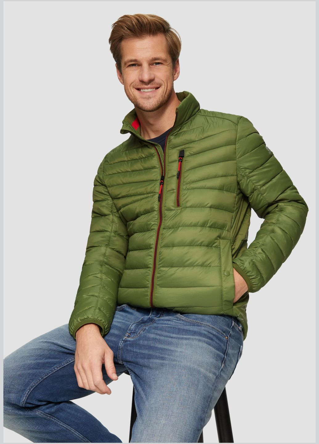 Зелена демісезонна куртка S.Oliver