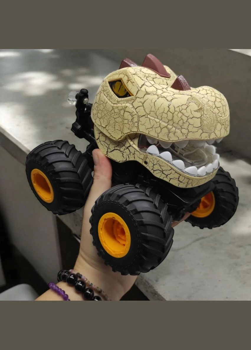 Радіокерований монстр-трак Динозавр з функцією пари і трюками Yile Toys (391932150)