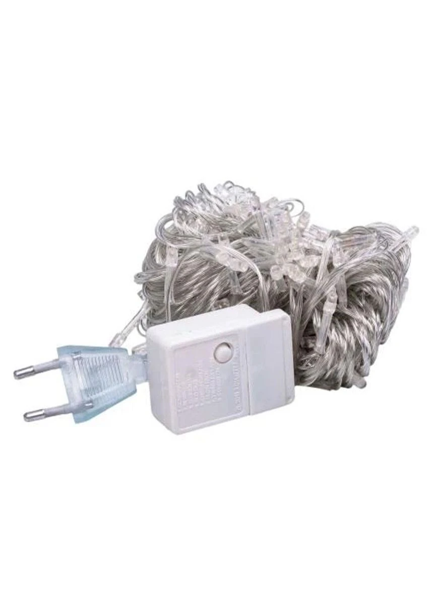 Гірлянда штора 2х2 м 240 LED світлодіодна мідний провід 8 ниток ZWM2240LEDML Garlando (391444817)