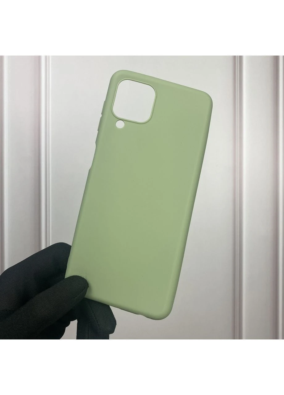 Чохол для Galaxy A22 4G SM-A225F однотонний матовий силіконовий на самсунг а22 4г зелений Samsung (366387404)