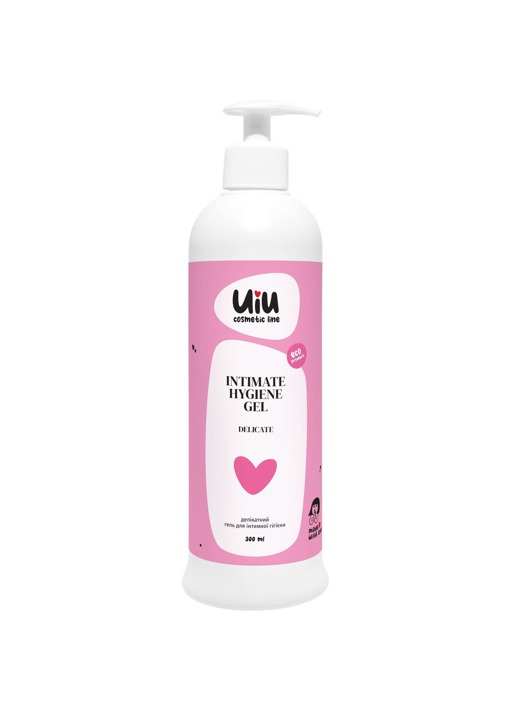 Гель для інтимної гігієни Делікатний 300 мл UIU 4820152332912 (331787731)