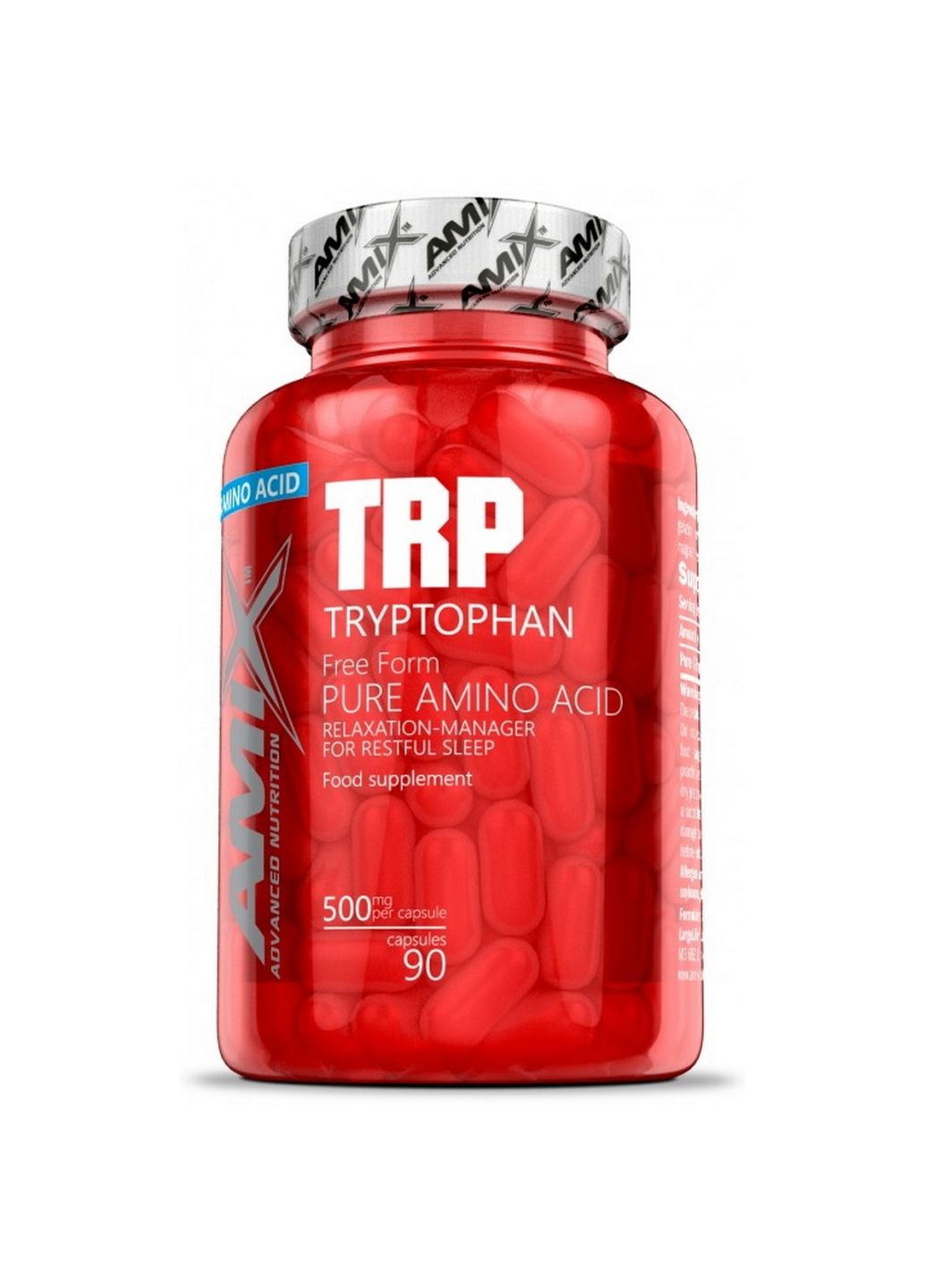 Амінокислота Nutrition TRP Tryptophan, 90 капсул Amix Nutrition (293482670)