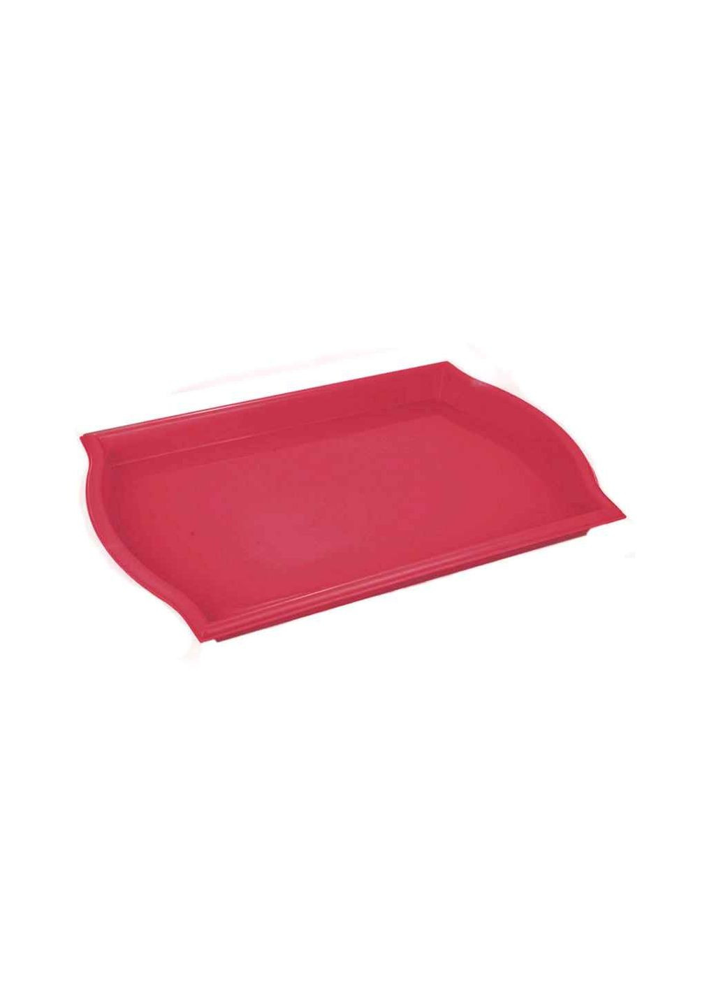 Поднос прямоугольный 500х330 красный Консенсус (354344325)
