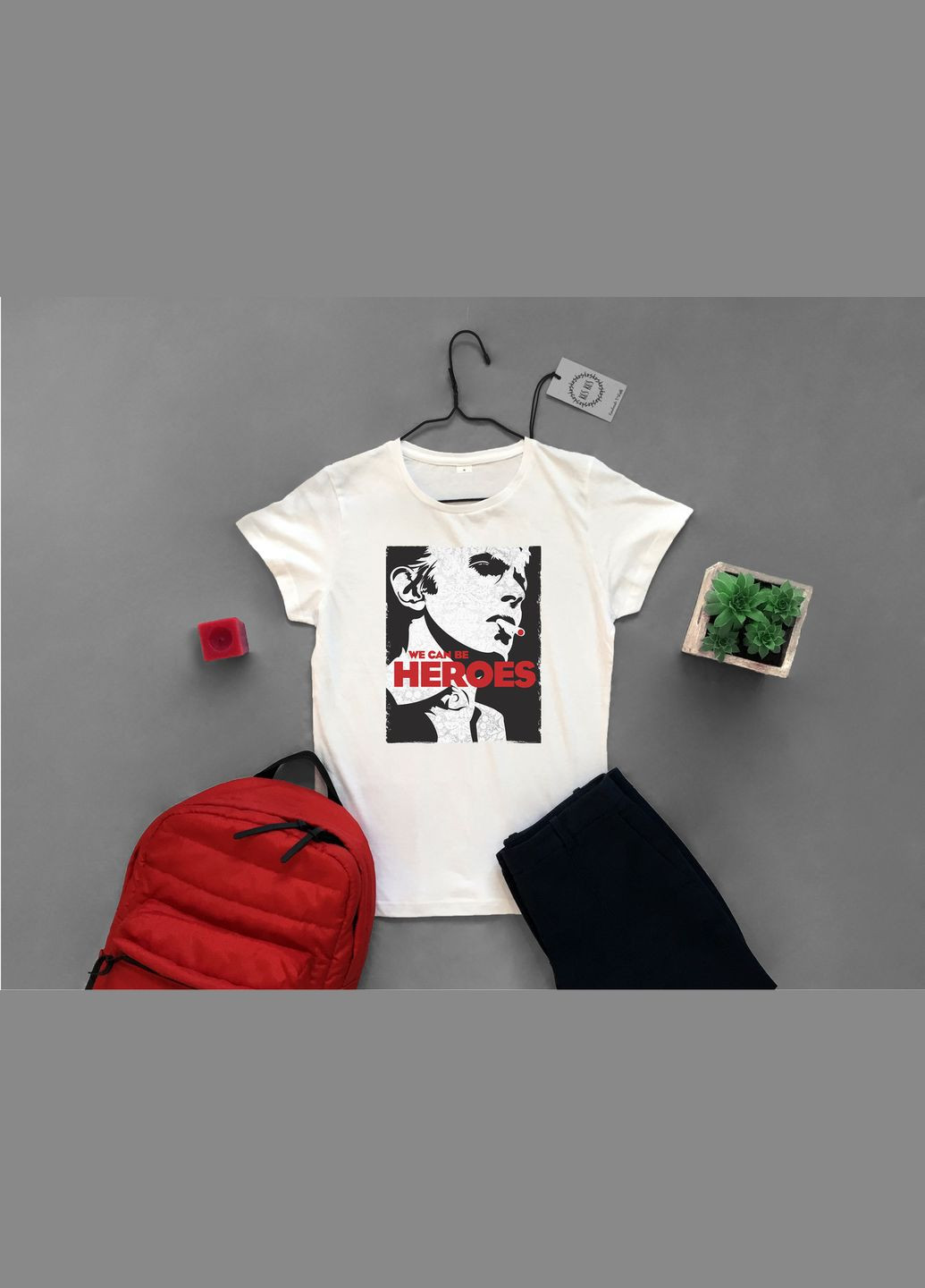 Футболка YOUstyle Bowie_heroes 0539 Gildan (279540573)