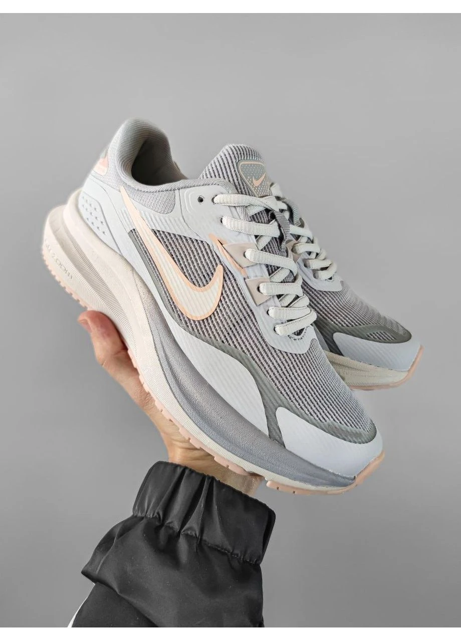 КРОССОВКИ ЖЕНСКИЕ NIKE ZOOM INFERNO 3 LIGHT GRAY НАЙК ЗУМ СЕРЫЕ No Brand серые демисезоны (391064291)