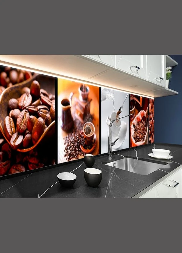 Стеновая панель кухонная, Еда, напитки 62x205см. (s_ed031_) Декоинт (278287161)