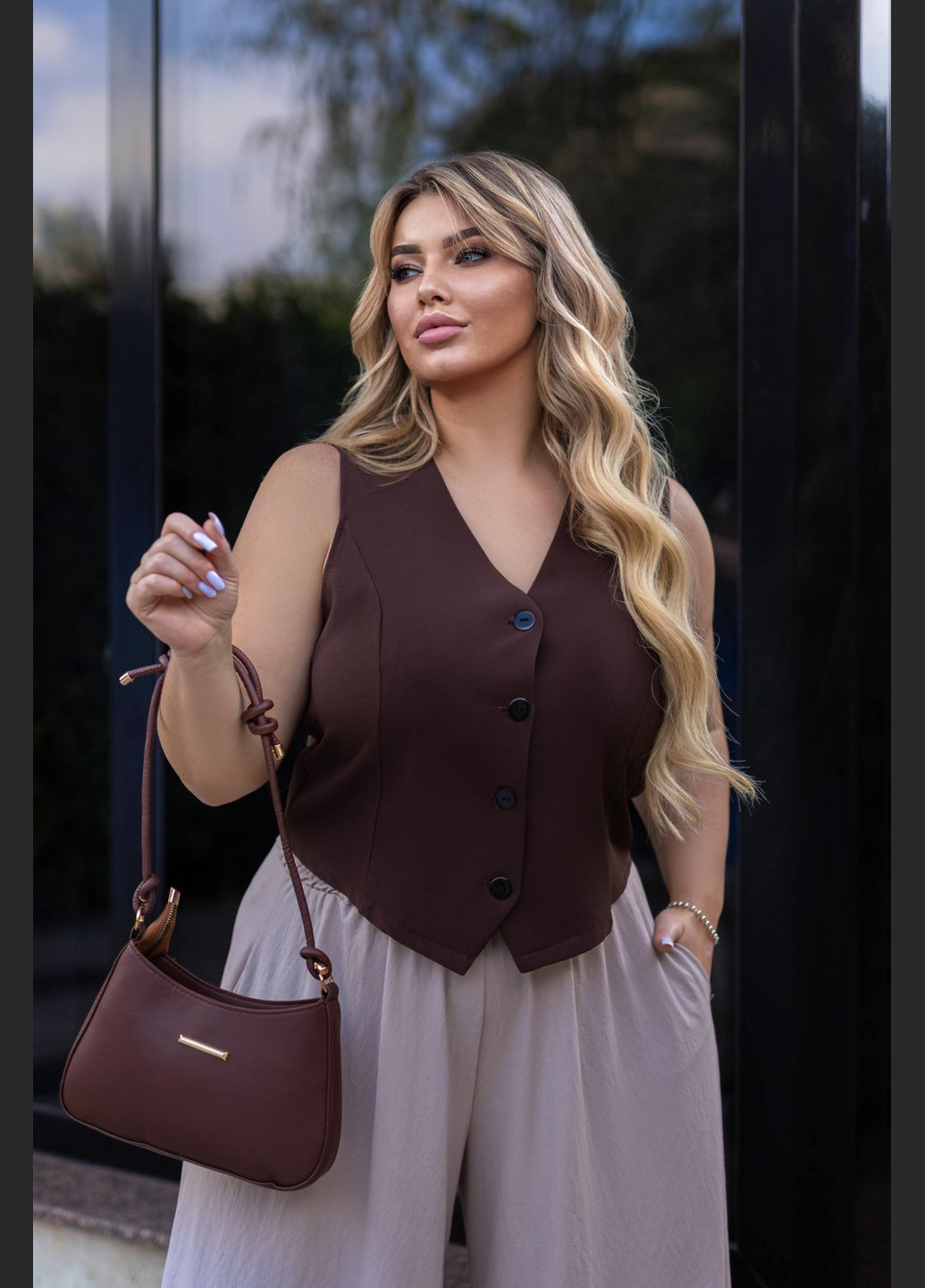 Женский жилет классический Fashion Girl Justin (300515221)