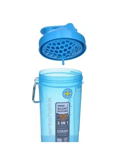 Шейкер спортивный Slim 500ml Neon Blue (A-012503) SmartShake (308460392)
