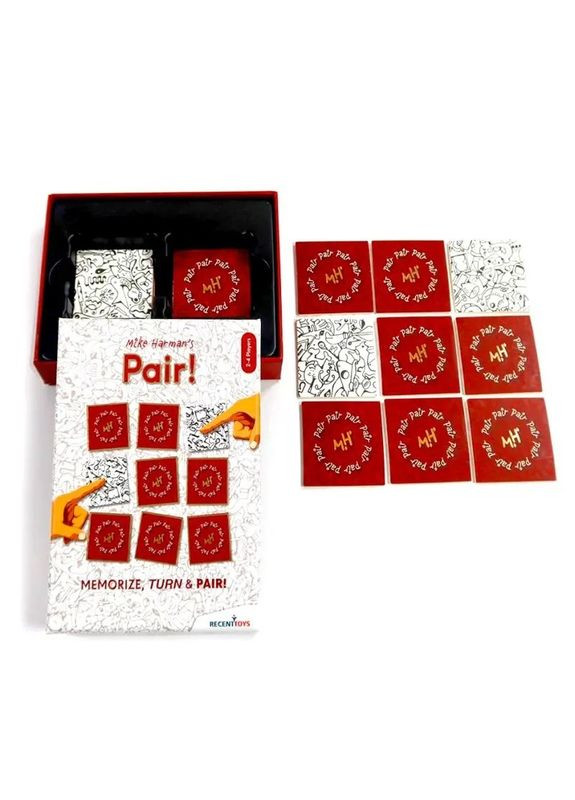 Настільна карткова гра "Mike Harmans Pair" RT5112 тренування пам'яті Recent Toys (306433361)