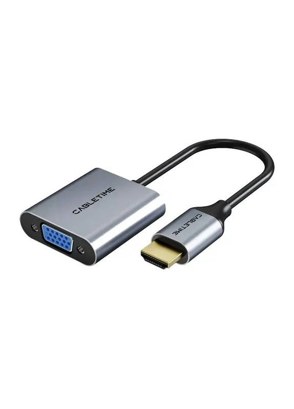 Перехідник HDMI - VGA (F/M), 0.2 м (CP53G) CABLETIME (370620731)