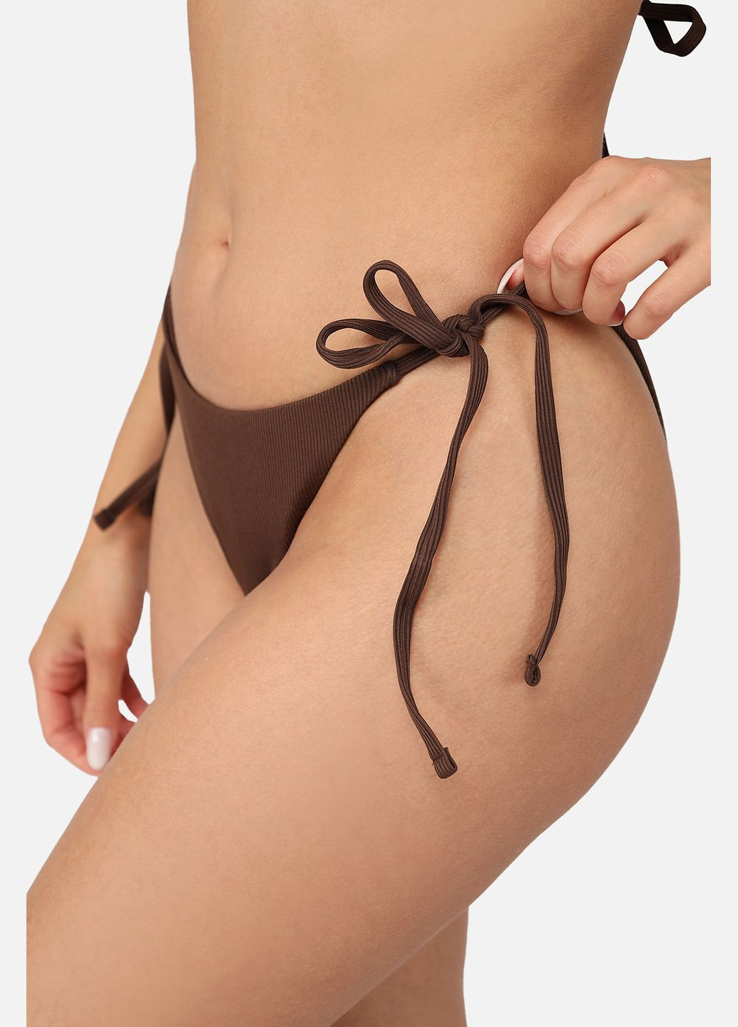 Коричневый летний плавки бразильяно женские цвет коричневый cb-00268400 No Brand