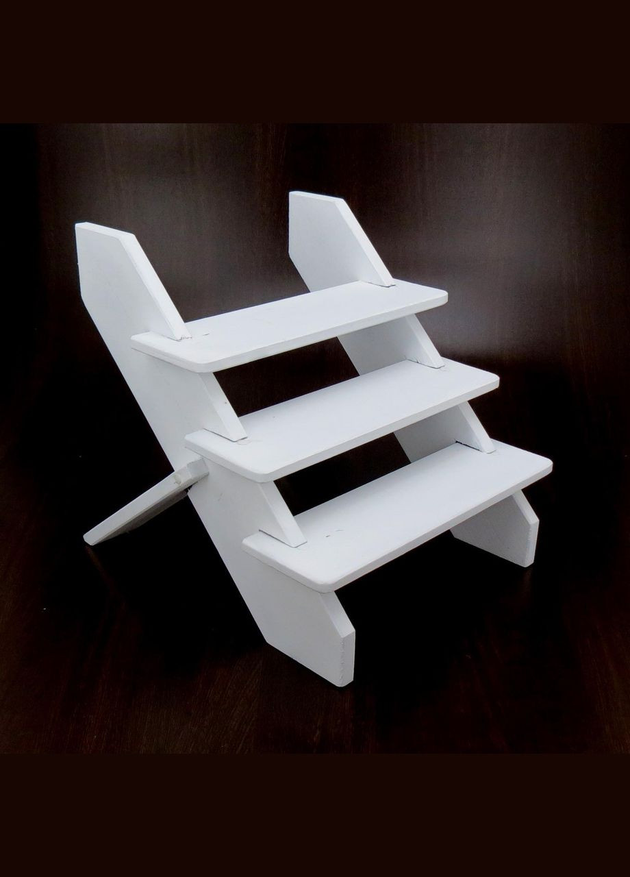 Подставка для цветов из дерева Бандалона зефир (ЦВП-002120) No Brand (328227826)