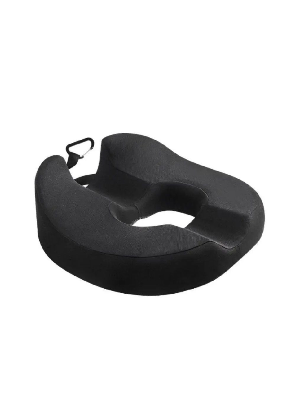 Подушка ортопедическая на сиденье кресла стула с эффектом памяти центральным отверстием 38×45×6 см (482169-Prob) Unbranded (371425508)