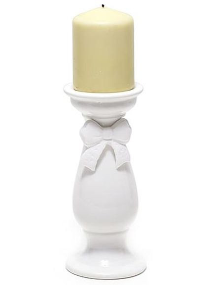 Набір фарфорових свічників Біла Рапсодія 2 штуки для прикраси інтер'єру свічки декор Bona (368990066)