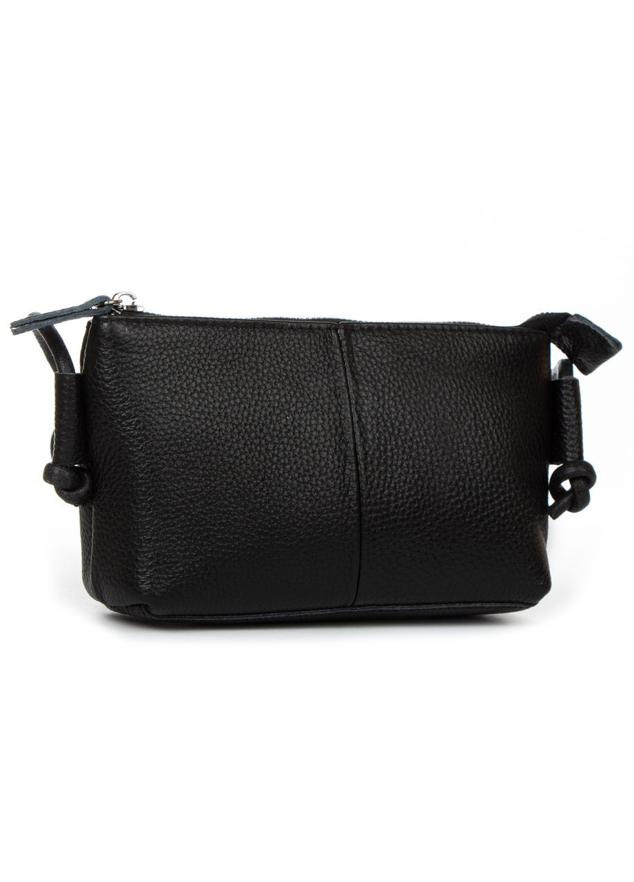 жіноча чорного кольору натуральна шкіра No Brand Сумка клатч (323169233)