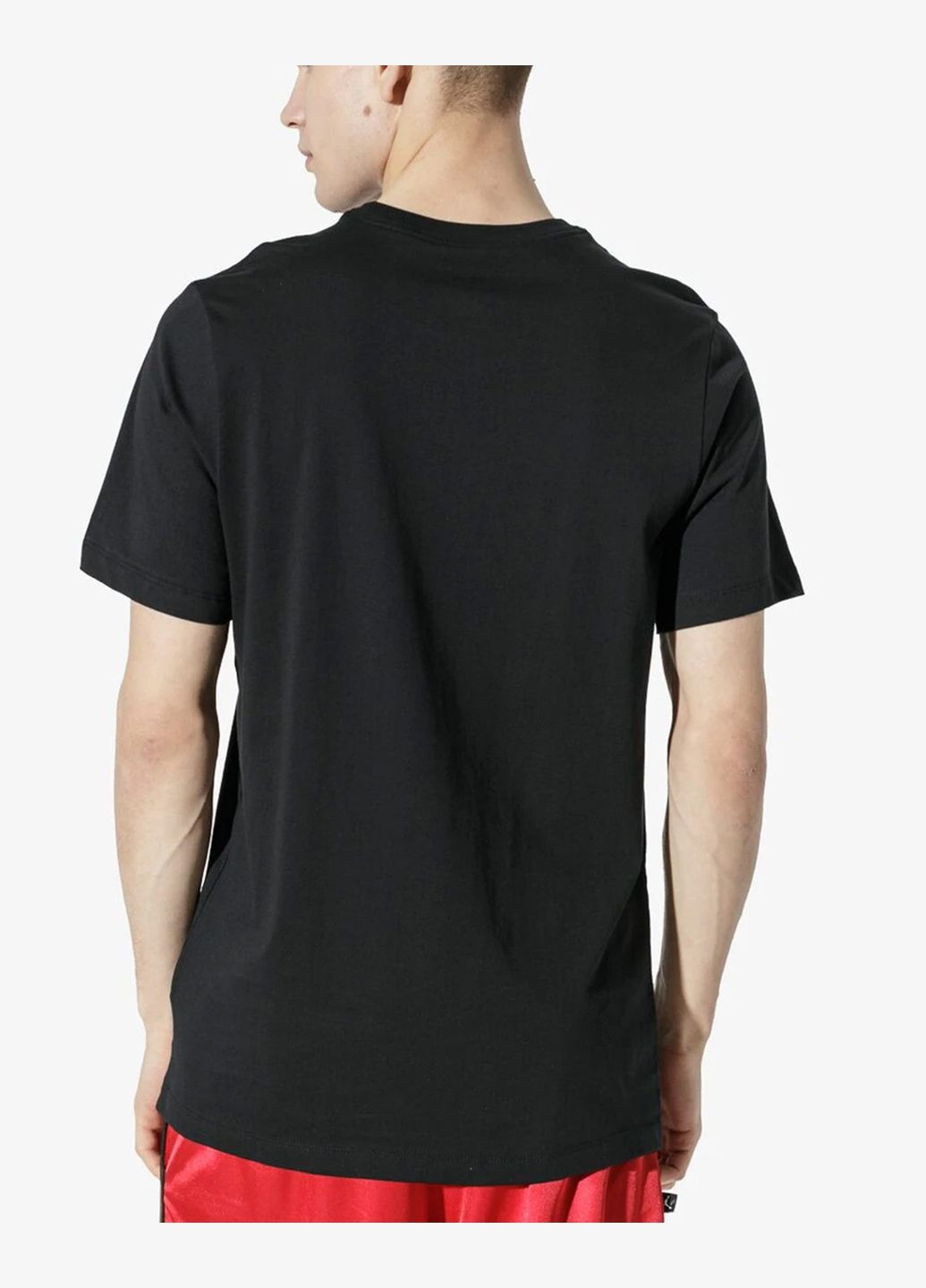 Черная футболка мужская jumpman flight ao0664010 черная Jordan