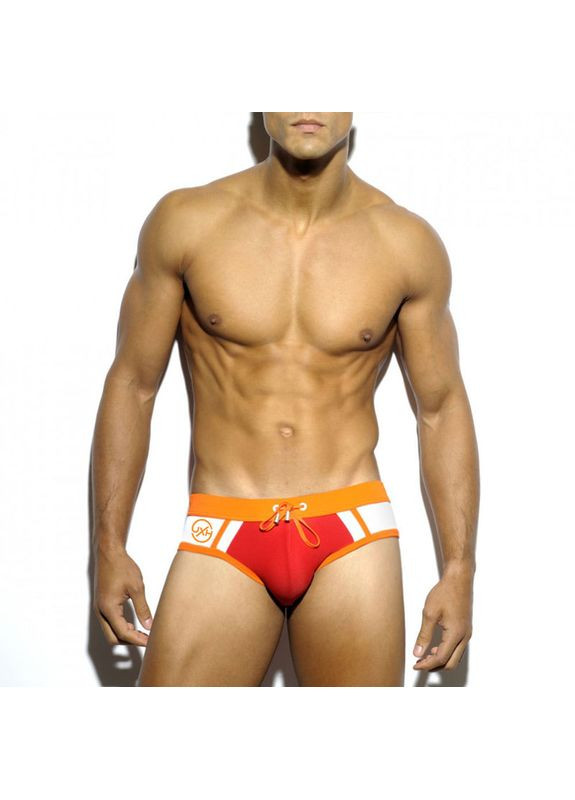 Мужские оранжевые пляжные, спортивные, повседневные, кэжуал мужские плавки брифы малиновый 2652 брифы Sport Line