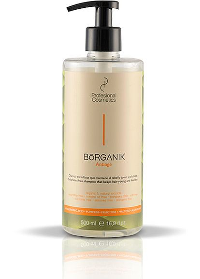 Шампунь для ламкого волосся Borganik Anti Age Shampoo 500ml (923000-79300) Profesional Cosmetics (368908293)